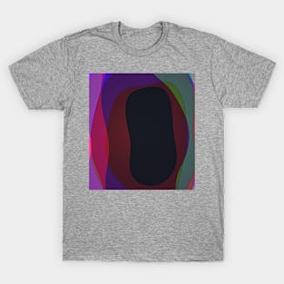 Dark Colorful Abstract 716 T-Shirt